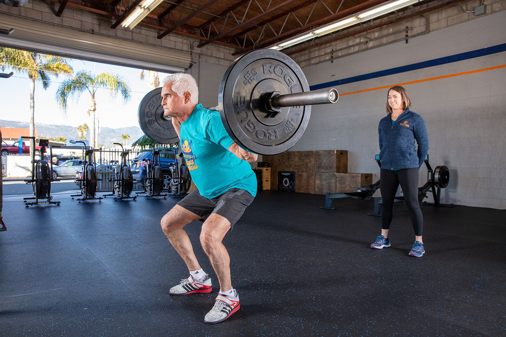 Foster Fitness Physical Therapy Duane Squat